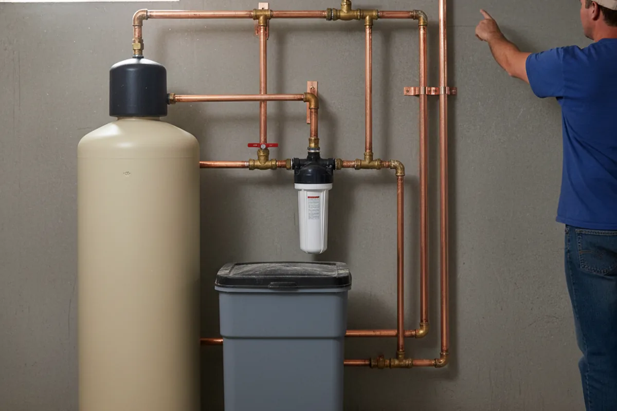 Whole-house water treatment system installed in Grassy Creek